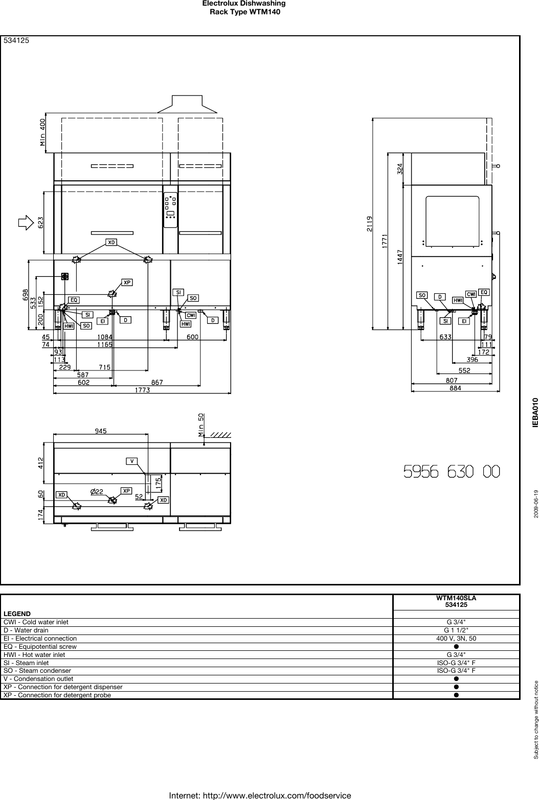 Page 6 of 6 - Electrolux Electrolux-534100-Users-Manual- Dishwashing  Electrolux-534100-users-manual