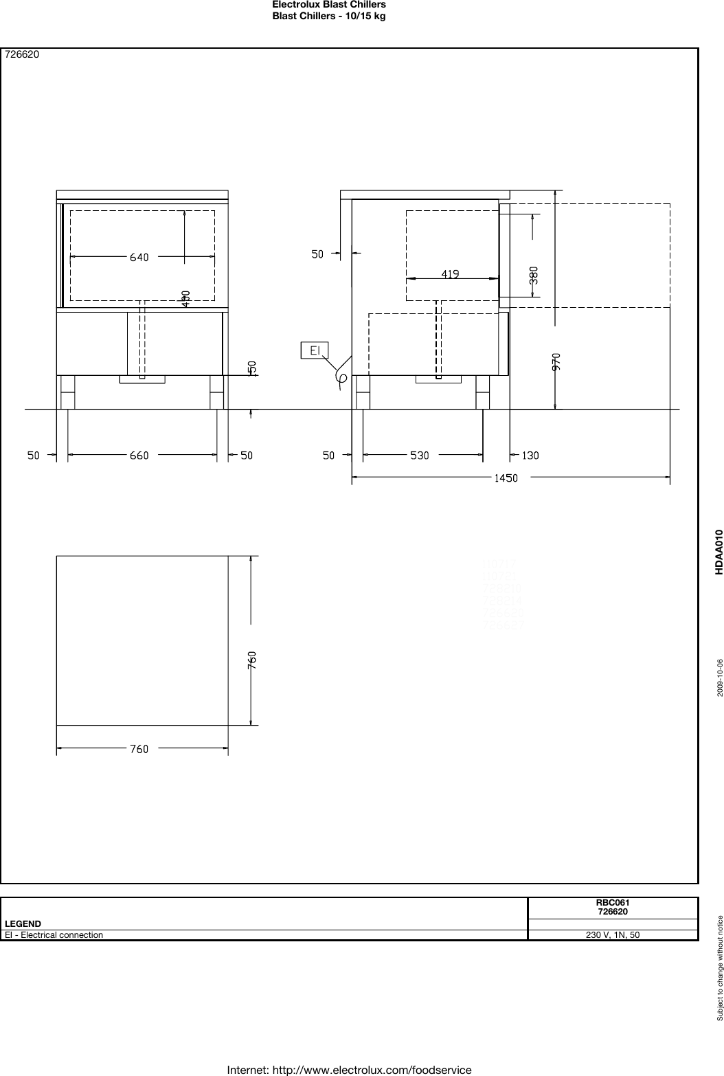 Page 4 of 5 - Electrolux Electrolux-726620-Users-Manual- Blast Chillers  Electrolux-726620-users-manual