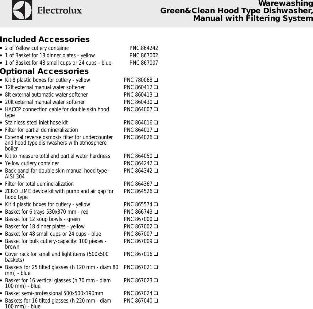 Page 2 of 4 - Electrolux Electrolux-Electrolux-Dishwasher-Eht8Irow-Users-Manual-  Electrolux-electrolux-dishwasher-eht8irow-users-manual