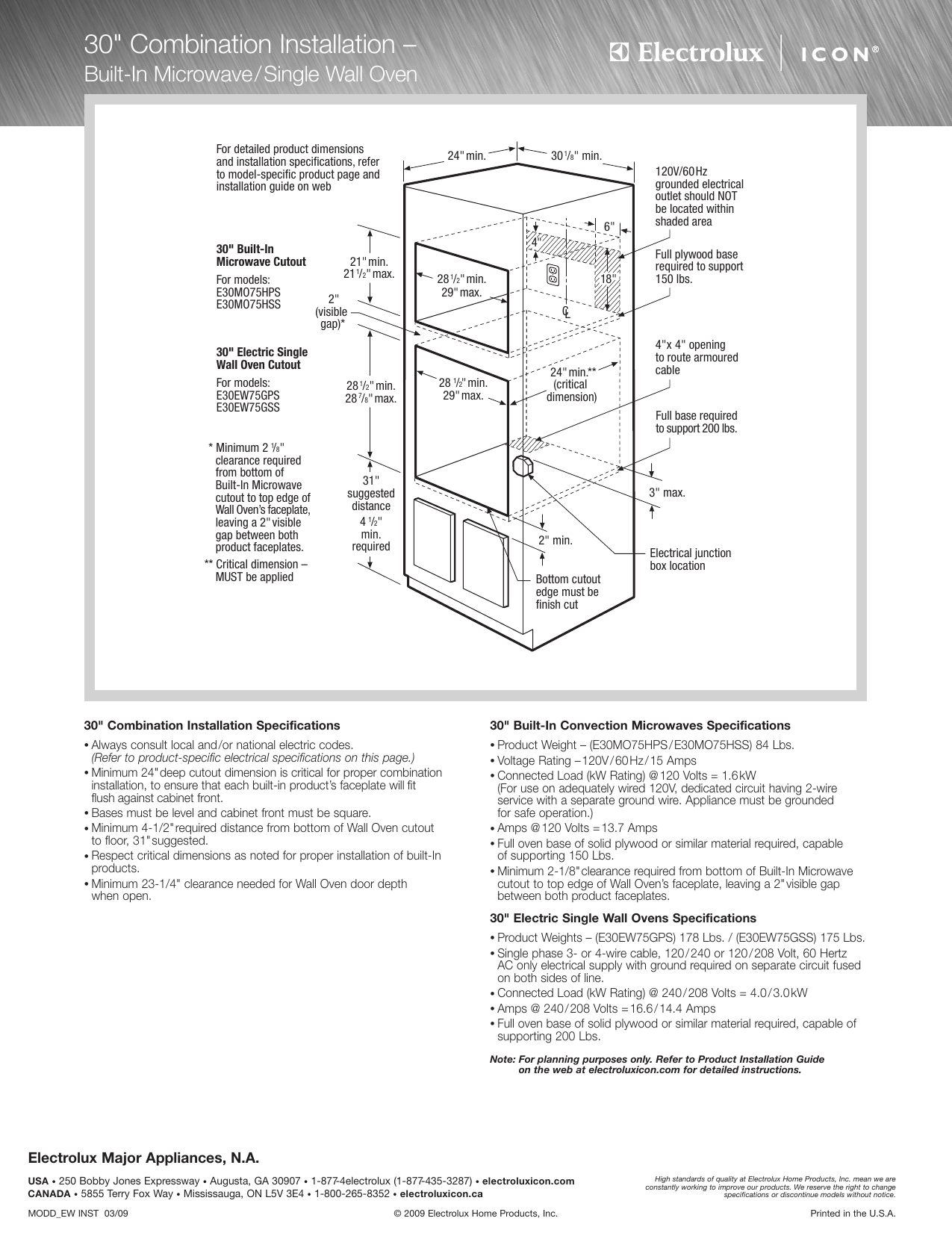 Page 3 of 4 - Electrolux Electrolux-Electrolux-Microwave-Oven-E30Mo75Hps-Users-Manual- 47846-1_EMA_ICON_DropDownMicro_BldrSht  Electrolux-electrolux-microwave-oven-e30mo75hps-users-manual