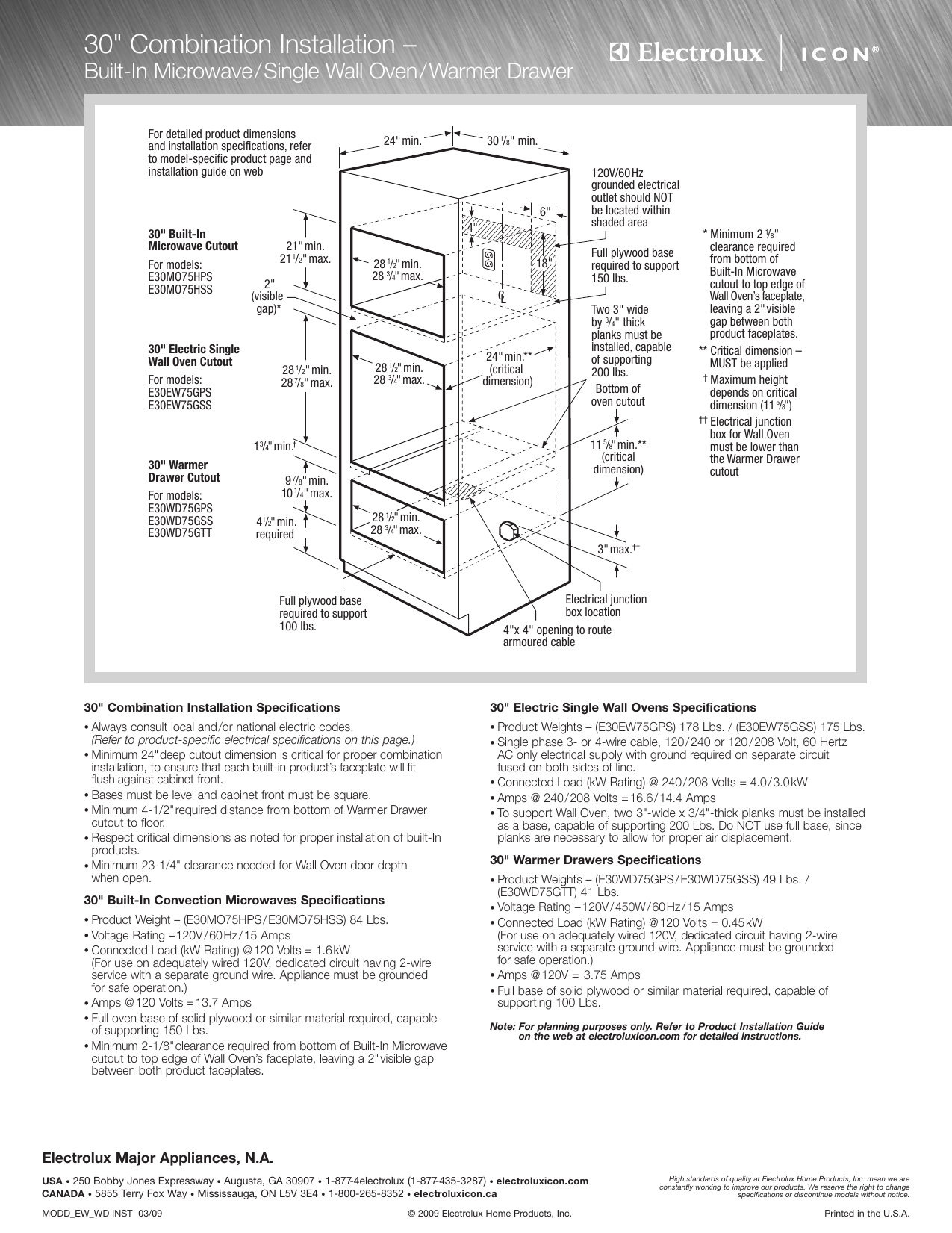 Page 4 of 4 - Electrolux Electrolux-Electrolux-Microwave-Oven-E30Mo75Hps-Users-Manual- 47846-1_EMA_ICON_DropDownMicro_BldrSht  Electrolux-electrolux-microwave-oven-e30mo75hps-users-manual