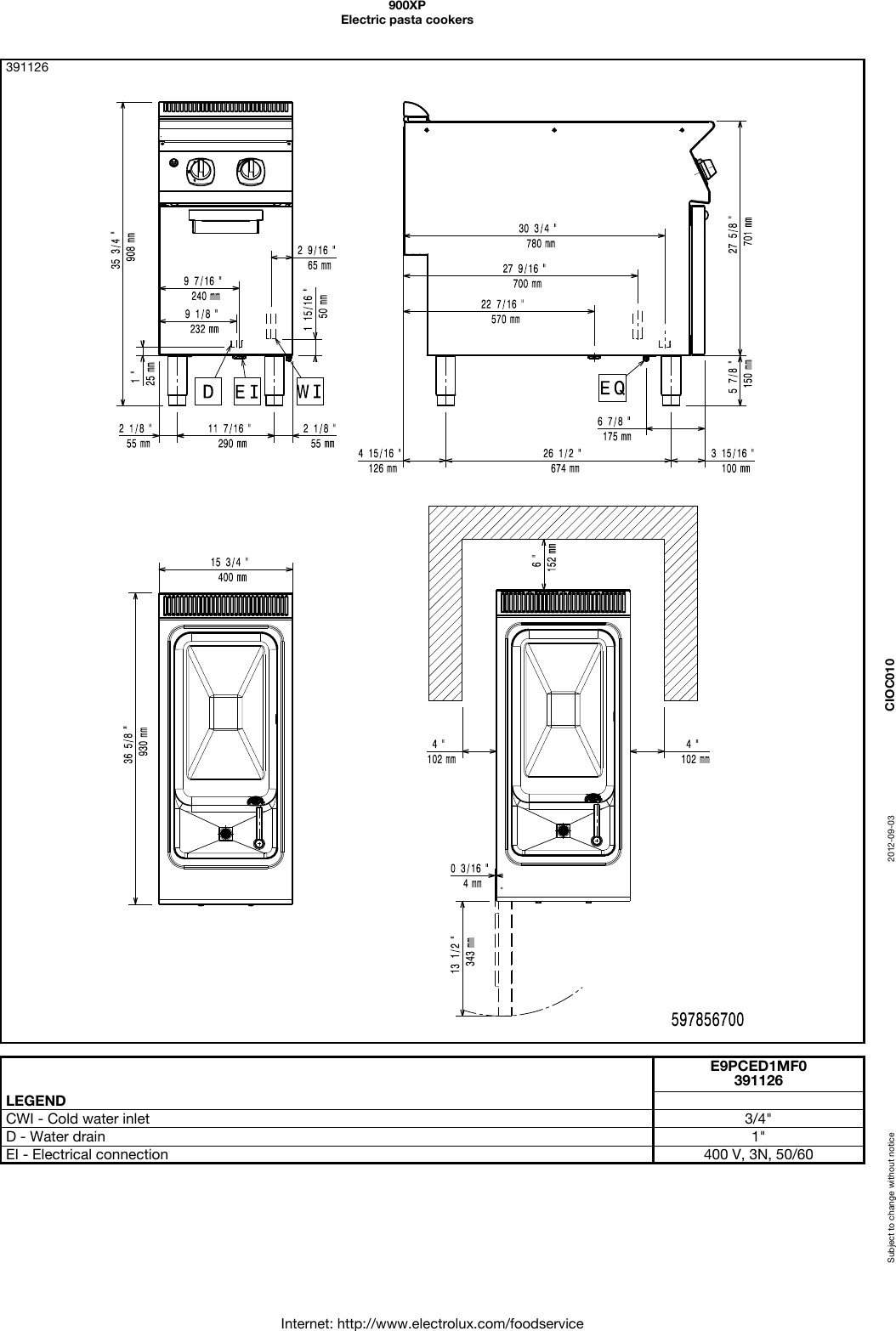 Page 4 of 5 - Electrolux Electrolux-Electrolux-Pasta-Maker-900Xp-Users-Manual- 900XP  Electrolux-electrolux-pasta-maker-900xp-users-manual