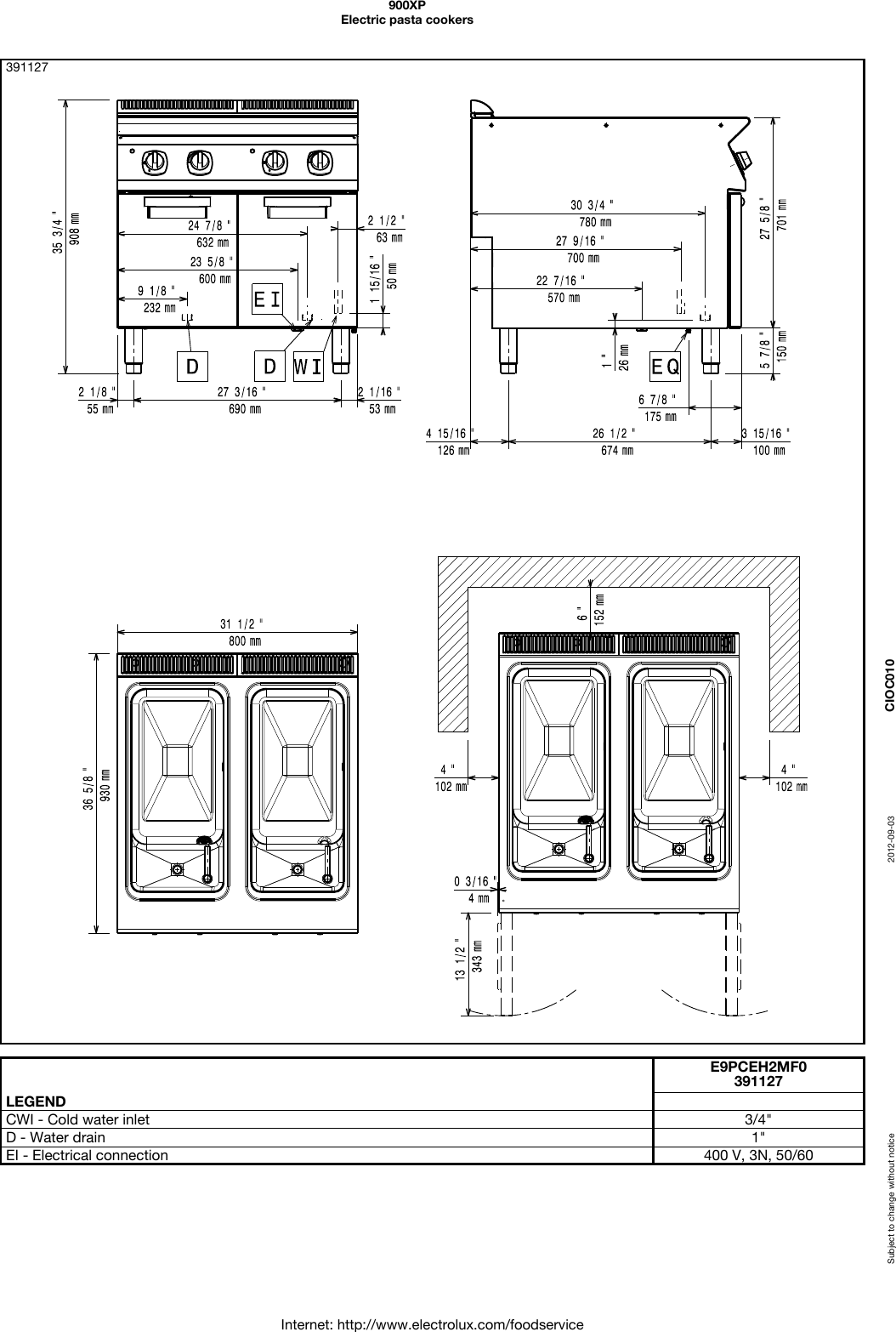 Page 5 of 5 - Electrolux Electrolux-Electrolux-Pasta-Maker-900Xp-Users-Manual- 900XP  Electrolux-electrolux-pasta-maker-900xp-users-manual
