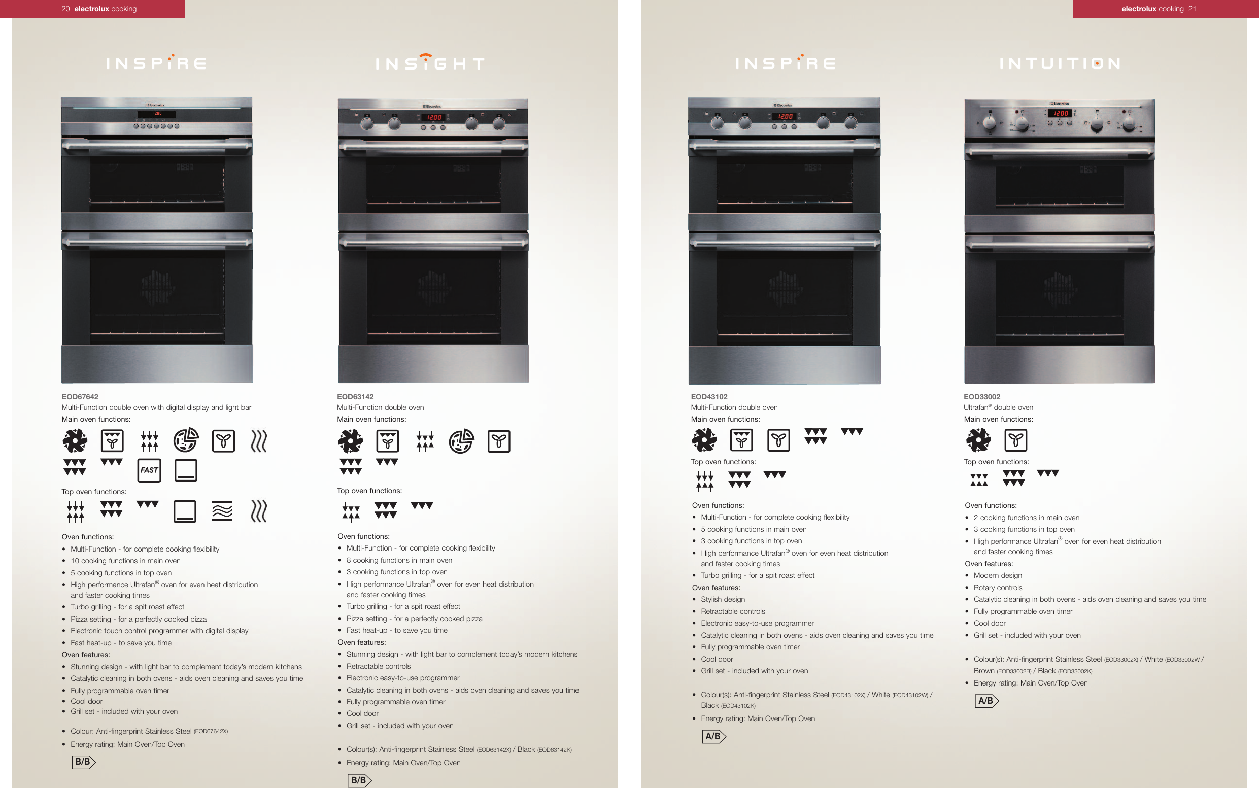 Page 7 of 8 - Electrolux Electrolux-Eob51001K-Users-Manual- 00041 Built In  Electrolux-eob51001k-users-manual