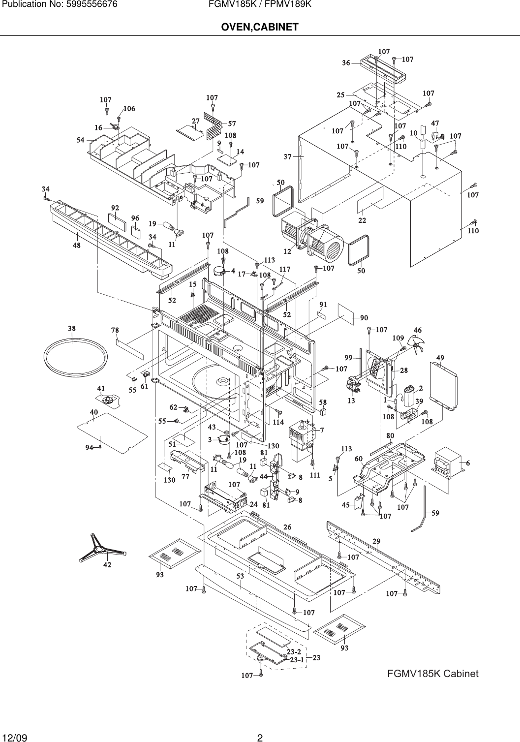 Electrolux Fgmv185Kwb Users Manual To Begin A Parts Catalog, Click Load