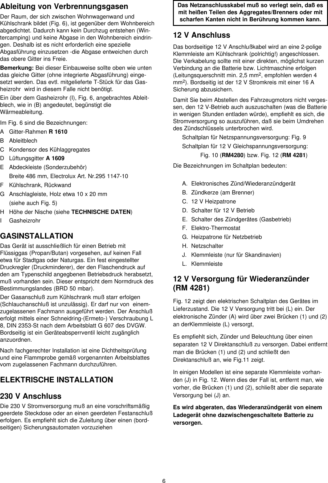 Electrolux Rm4280 Owners Manual