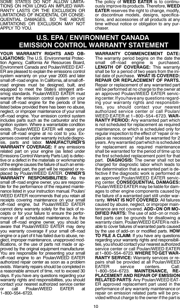 Page 10 of 11 - Electrolux WT3100 545123530e User Manual To The A90564b9-246f-4373-9055-b04e59fff396
