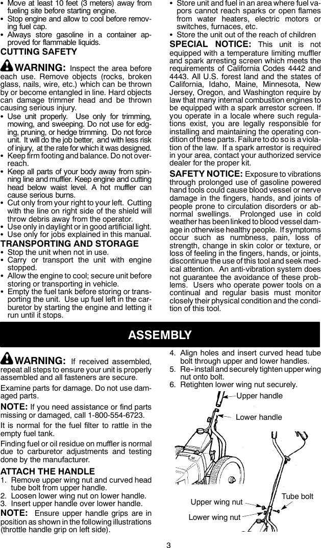 Page 3 of 11 - Electrolux WT3100 545123530e User Manual To The A90564b9-246f-4373-9055-b04e59fff396
