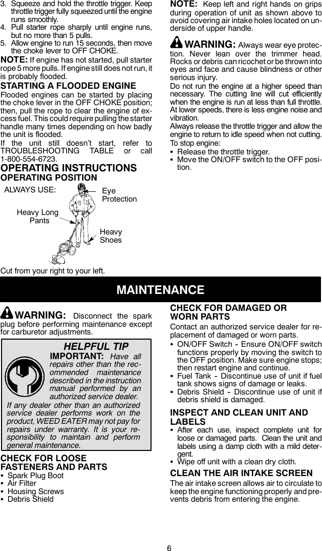 Page 6 of 11 - Electrolux WT3100 545123530e User Manual To The A90564b9-246f-4373-9055-b04e59fff396