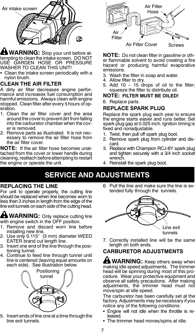 Page 7 of 11 - Electrolux WT3100 545123530e User Manual To The A90564b9-246f-4373-9055-b04e59fff396