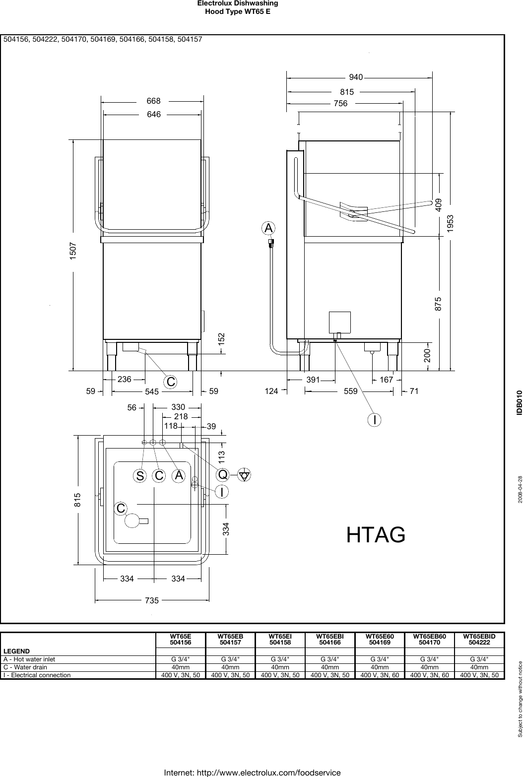 Page 4 of 4 - Electrolux WT65E Dishwashing User Manual  To The 6fe5972e-ce81-4538-9c2f-930e5cf7d2a0