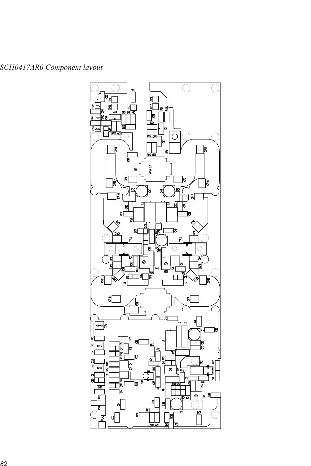 82SCH0417AR0 Component layout