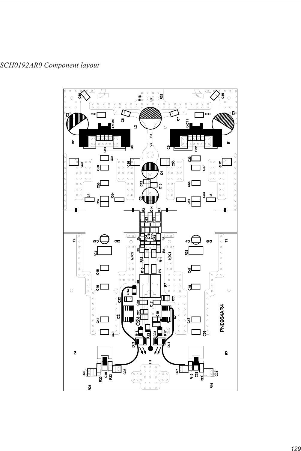 129SCH0192AR0 Component layout