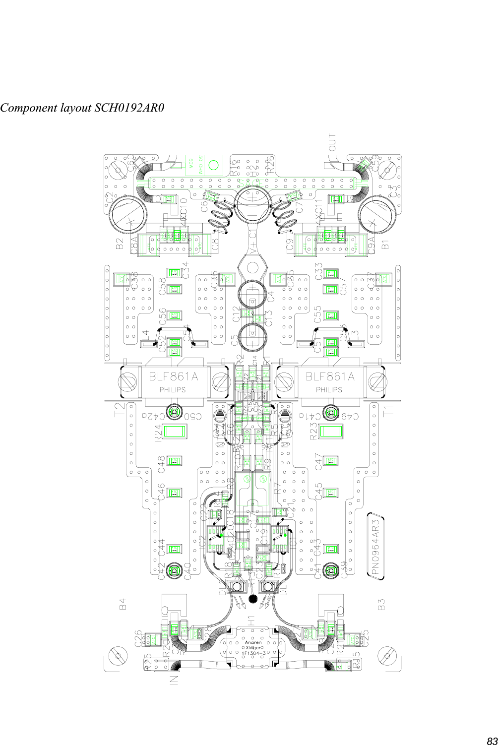 83Component layout SCH0192AR0