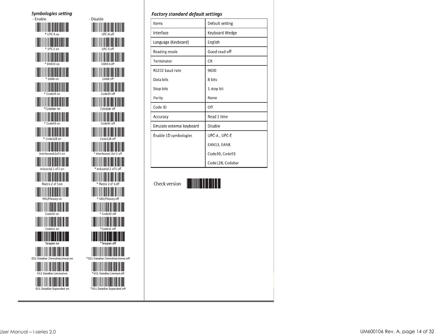 UM600106Rev. A, page14of32User Manual –i-series 2.0