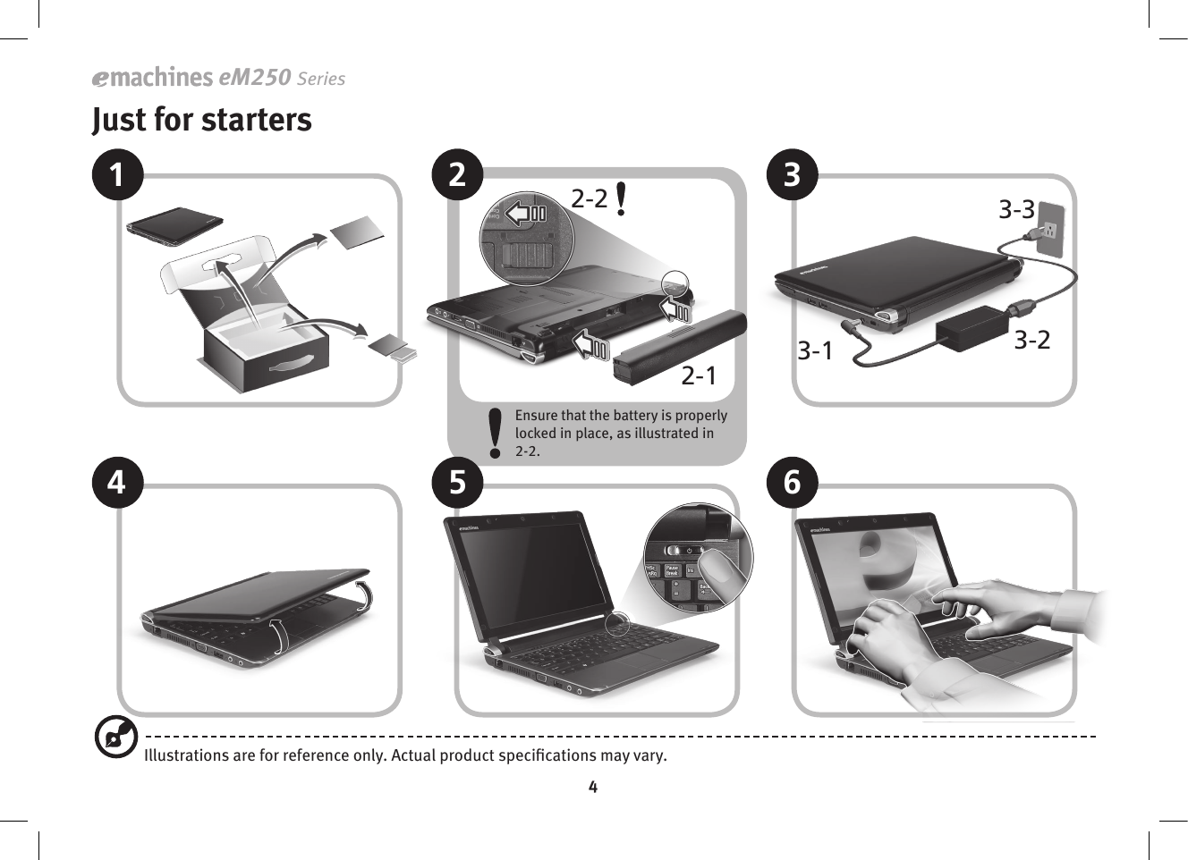 Page 6 of 12 - Emachines Emachines-250-Series-Users-Manual-  Emachines-250-series-users-manual