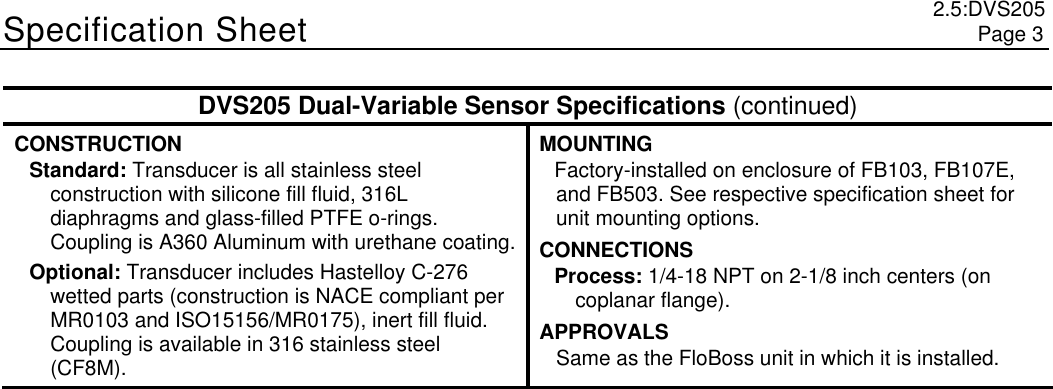 Page 3 of 4 - Emerson-Process-Management Emerson-Process-Management-Dvs205-Users-Manual- HART Interface Module  Emerson-process-management-dvs205-users-manual