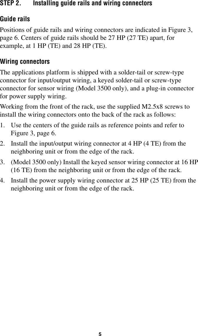 Page 6 of 12 - Emerson-Process-Management Emerson-Process-Management-Micro-Motion-3500-Transmitter-Users-Manual- QRG-3000-rack-9-wire  Emerson-process-management-micro-motion-3500-transmitter-users-manual