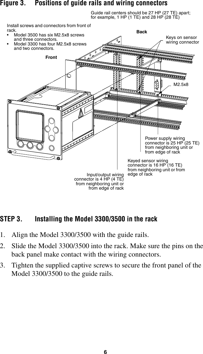 Page 7 of 12 - Emerson-Process-Management Emerson-Process-Management-Micro-Motion-3500-Transmitter-Users-Manual- QRG-3000-rack-9-wire  Emerson-process-management-micro-motion-3500-transmitter-users-manual