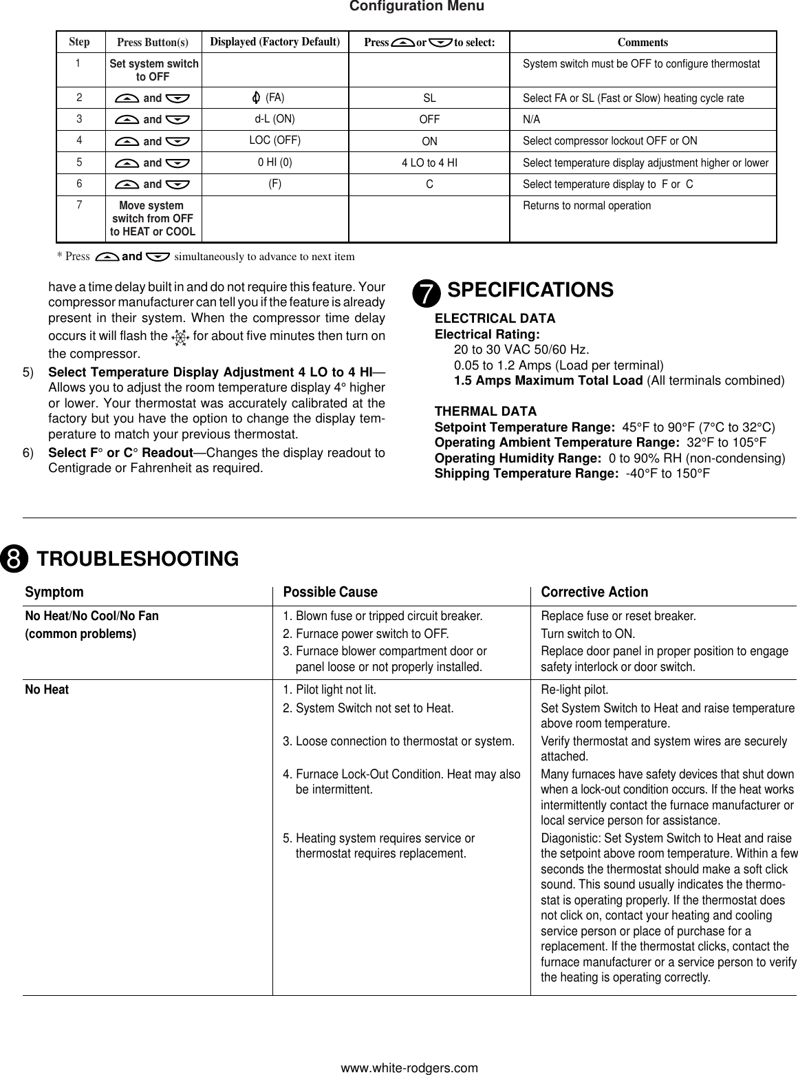 Page 5 of 6 - Emerson Emerson-1F78H-Users-Manual- 37-6450A  Emerson-1f78h-users-manual