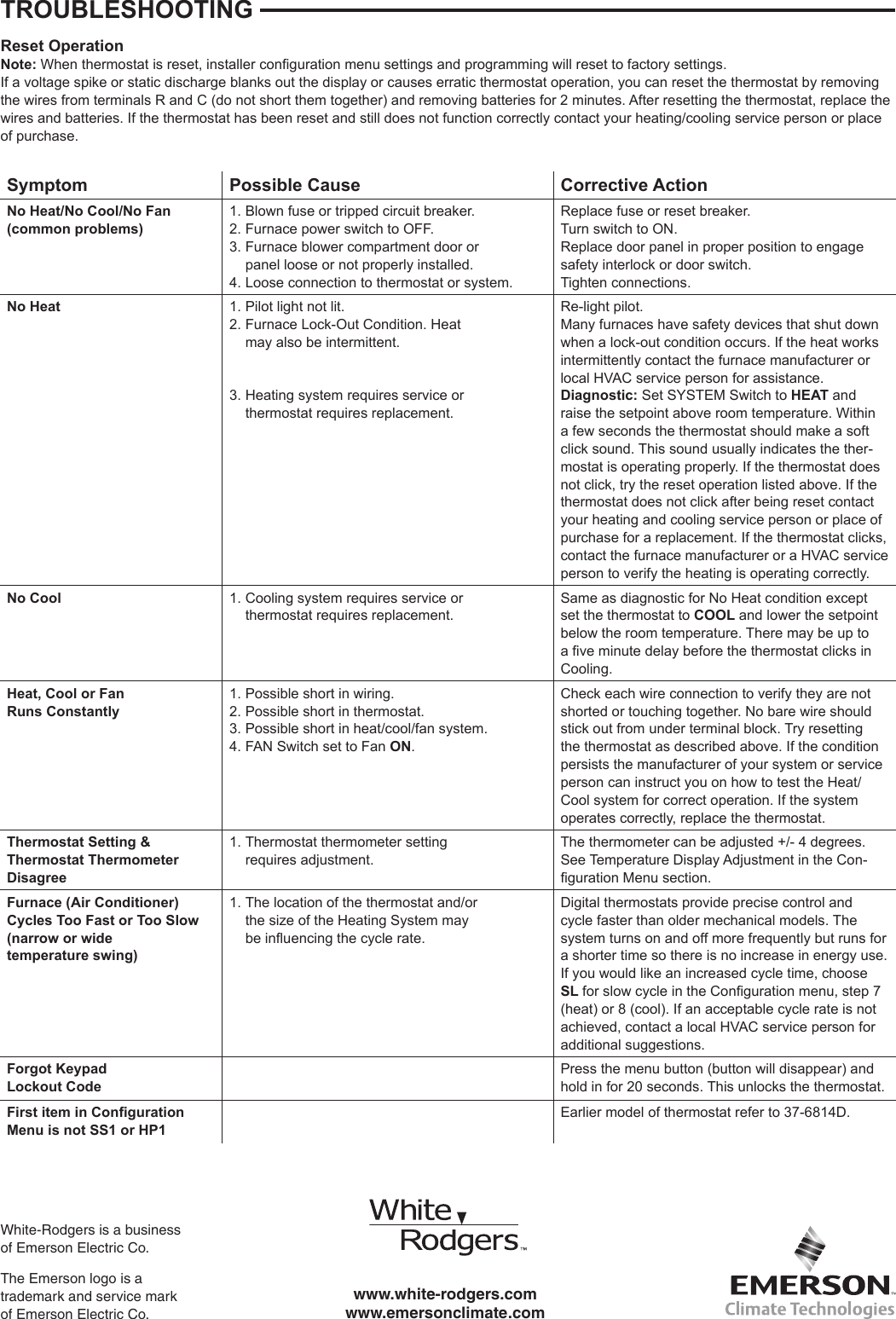 Page 12 of 12 - Emerson Emerson-1F97-1277-Users-Manual- 1F97-1277_37-7388A  Emerson-1f97-1277-users-manual