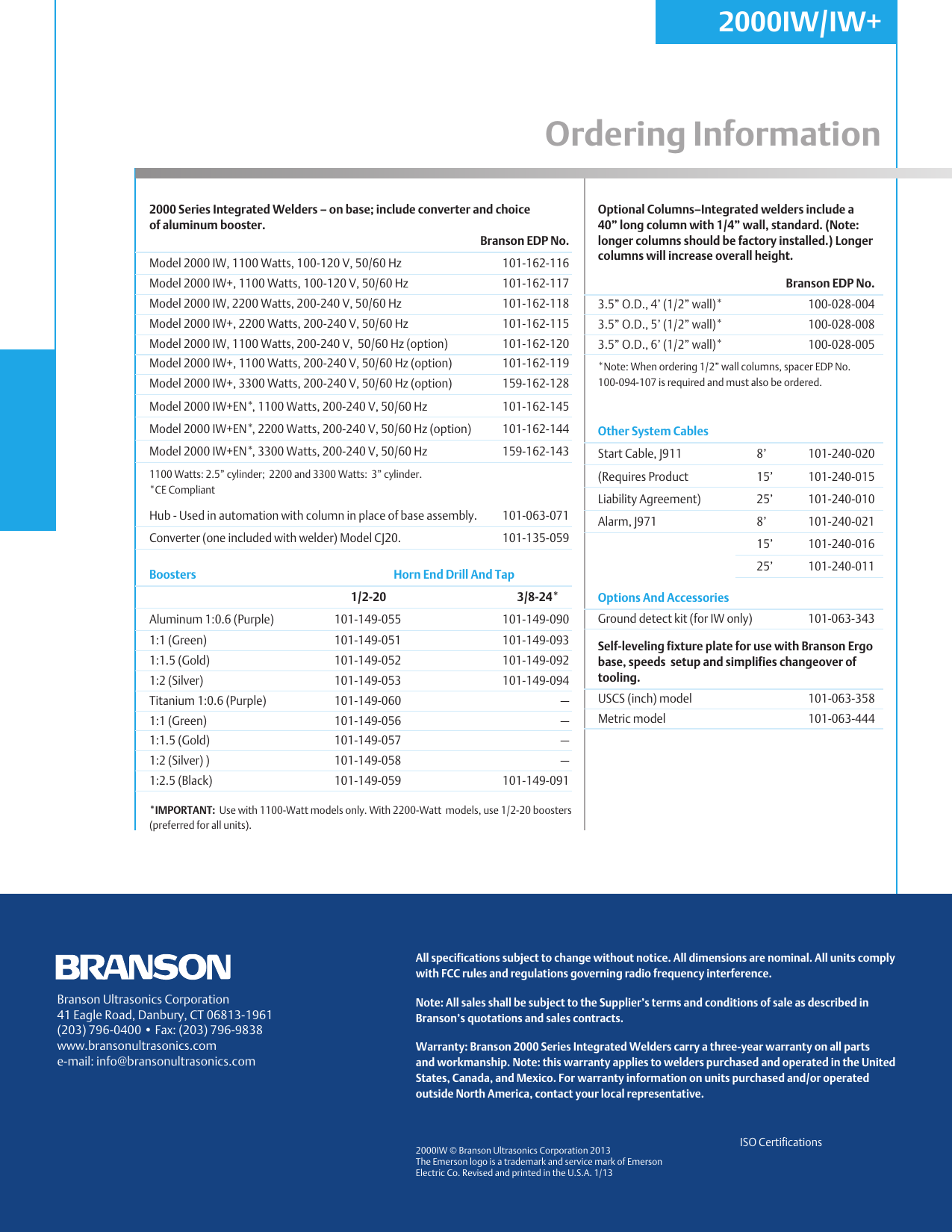 Page 6 of 6 - Emerson Emerson-2000Iw-Iw-Brochure-  Emerson-2000iw-iw-brochure