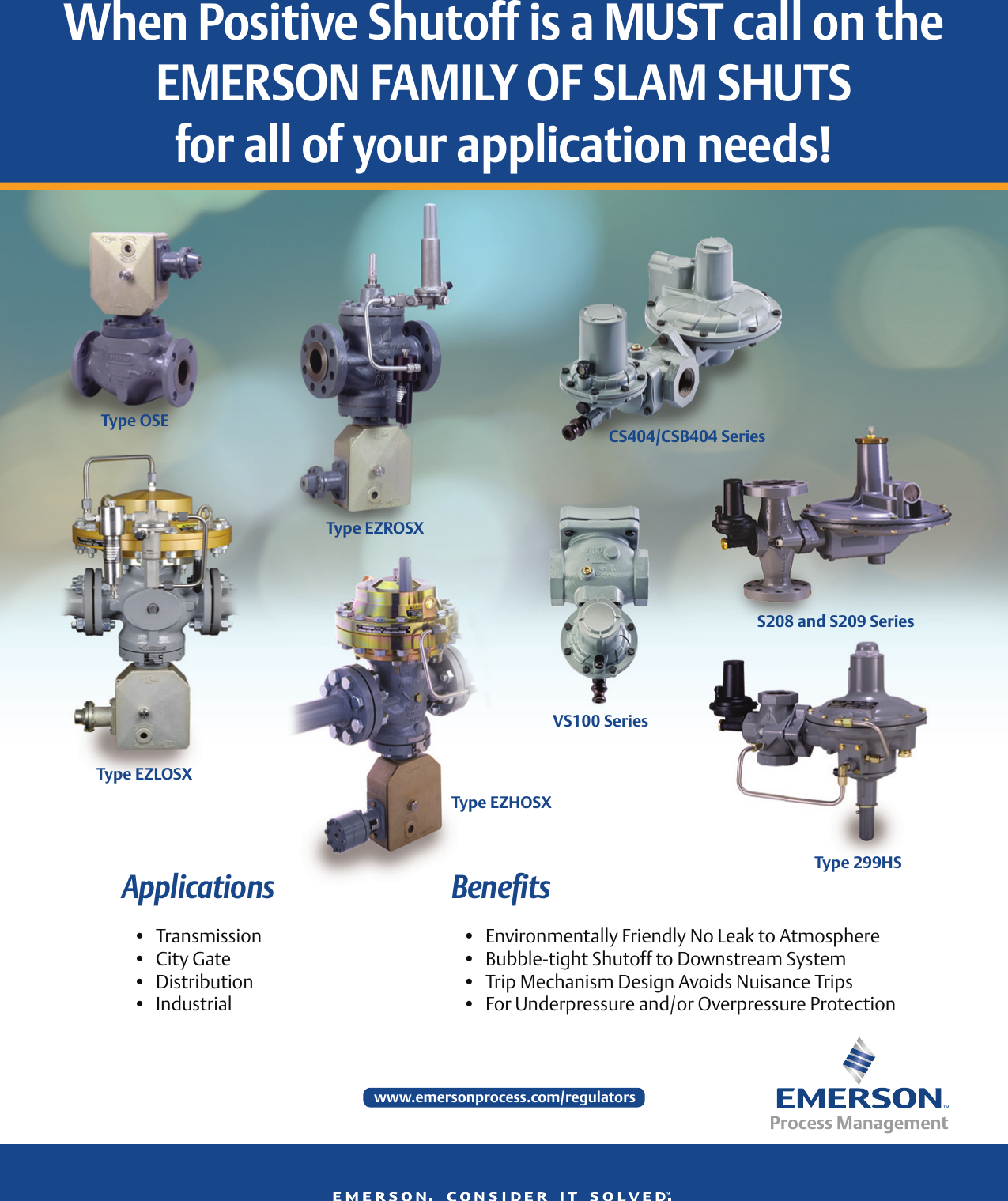 Page 1 of 2 - Emerson Emerson-299H-Series-Pressure-Reducing-Regulators-Data-Sheet-  Emerson-299h-series-pressure-reducing-regulators-data-sheet