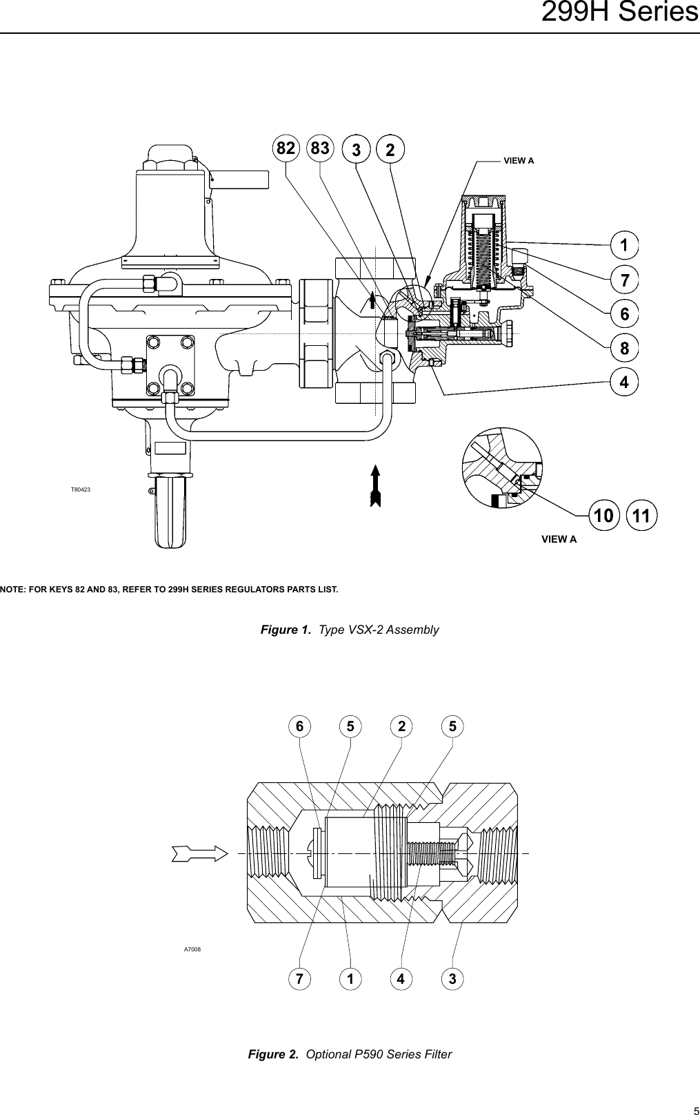 Page 5 of 8 - Emerson Emerson-299H-Series-Pressure-Reducing-Regulators-Installation-Guide-  Emerson-299h-series-pressure-reducing-regulators-installation-guide