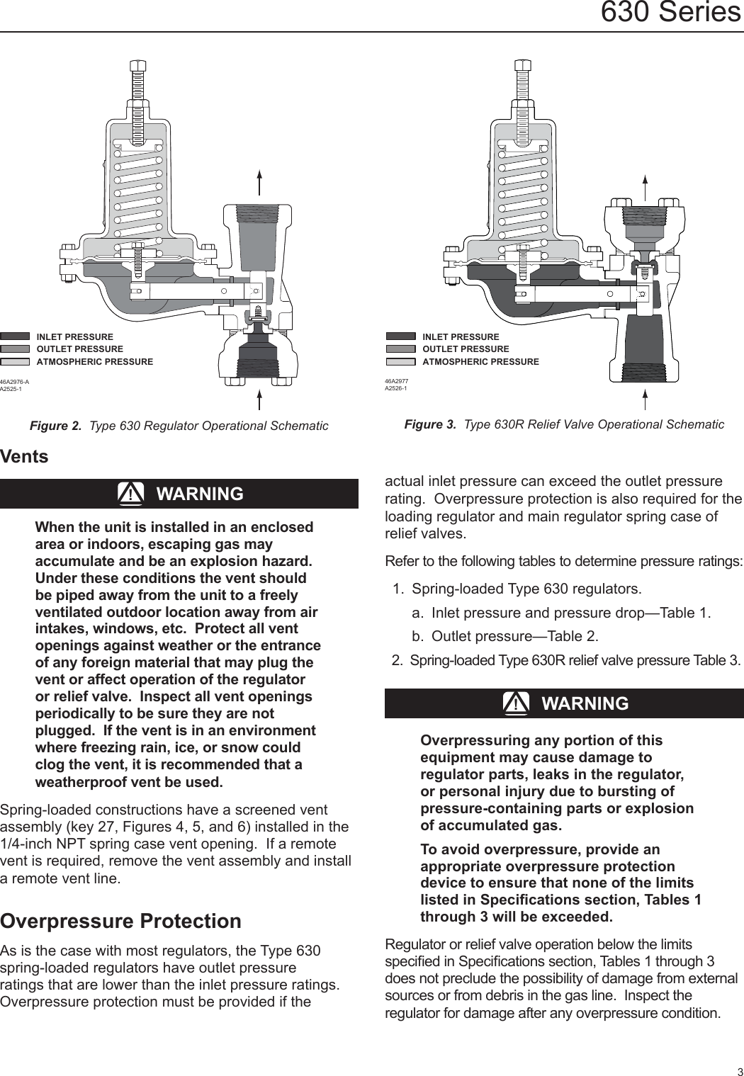 Page 3 of 12 - Emerson Emerson-630-Regulator-Instruction-Manual-  Emerson-630-regulator-instruction-manual