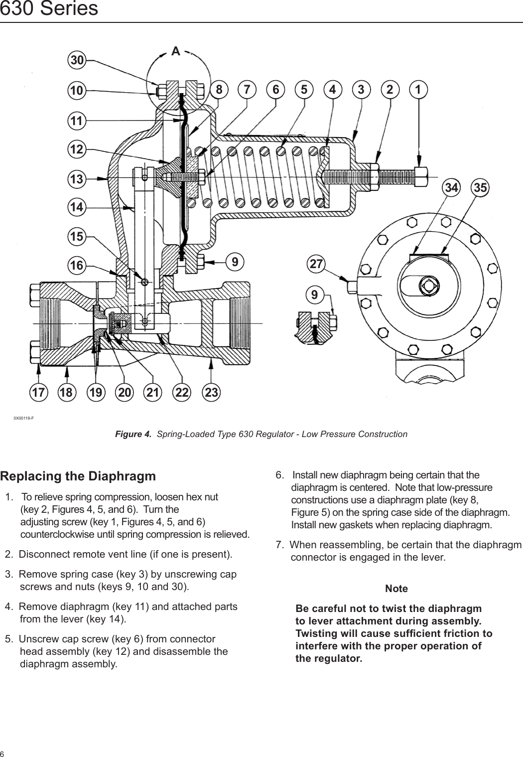 Page 6 of 12 - Emerson Emerson-630-Regulator-Instruction-Manual-  Emerson-630-regulator-instruction-manual