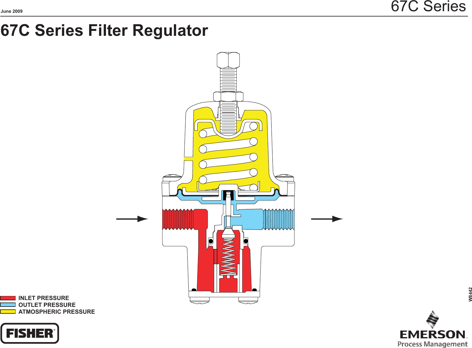 Emerson 67C Series High Pressure Regulators Drawings And Schematics