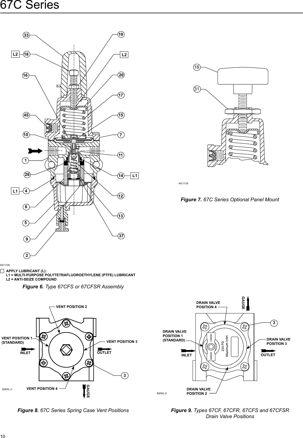 Emerson 67C Series Instrument Supply Regulators Instruction Manual