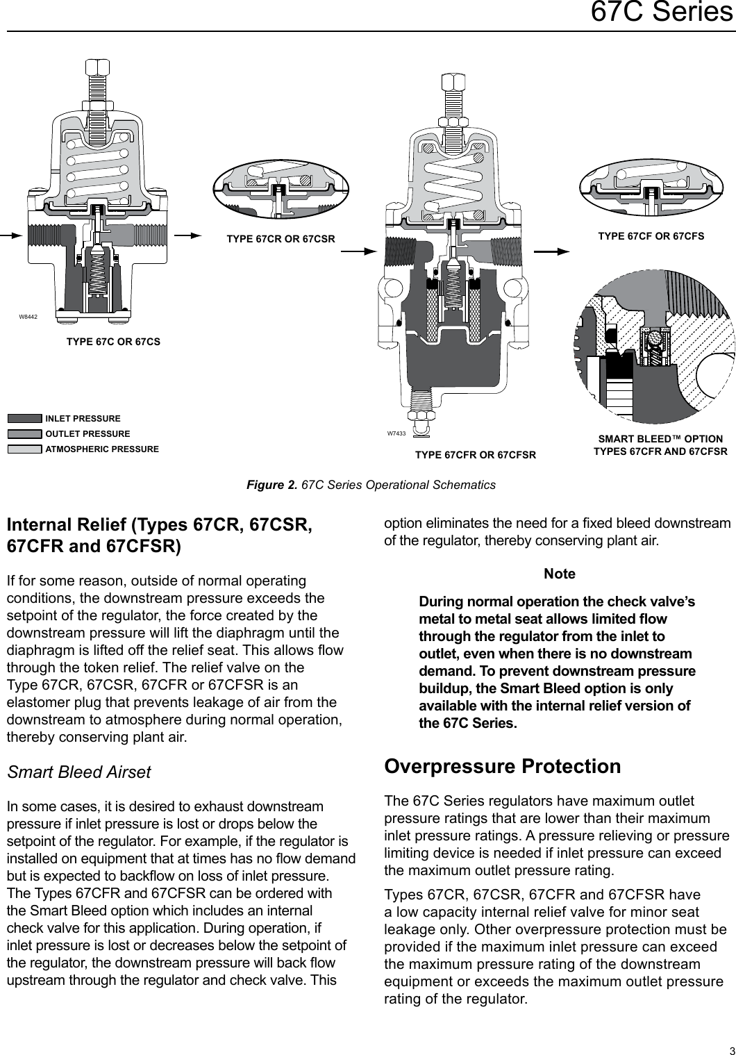 Page 3 of 12 - Emerson Emerson-67C-Series-Instrument-Supply-Regulators-Instruction-Manual-  Emerson-67c-series-instrument-supply-regulators-instruction-manual