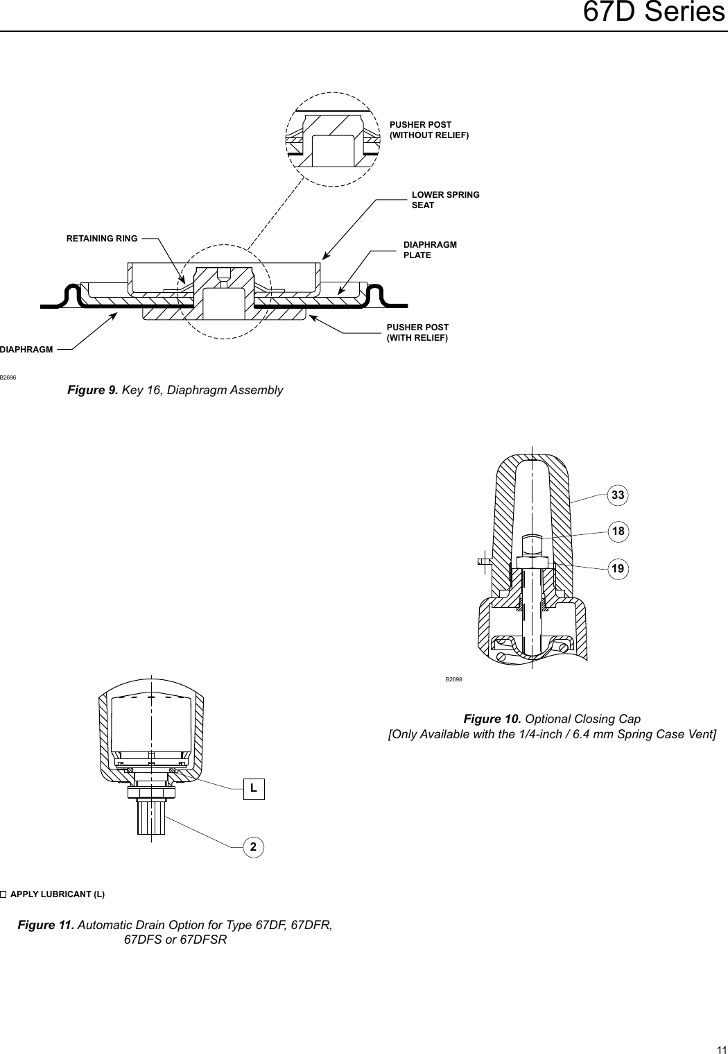 Page 11 of 12 - Emerson Emerson-67D-Series-Pressure-Reducing-Regulators-Instruction-Manual-  Emerson-67d-series-pressure-reducing-regulators-instruction-manual