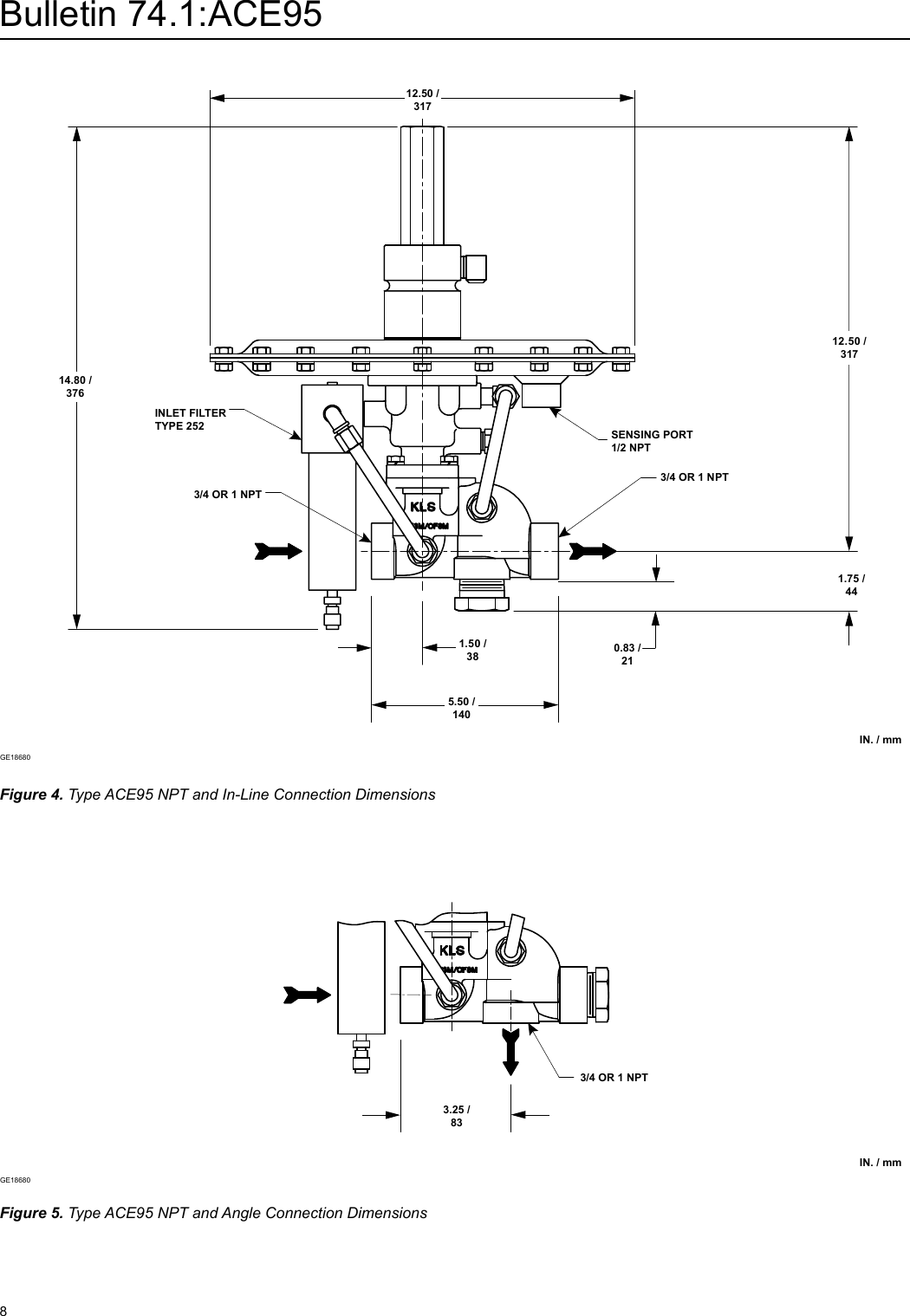 Page 8 of 12 - Emerson Emerson-Ace95-Vapor-Saver-Tank-Blanketing-Valve-Data-Sheet-  Emerson-ace95-vapor-saver-tank-blanketing-valve-data-sheet