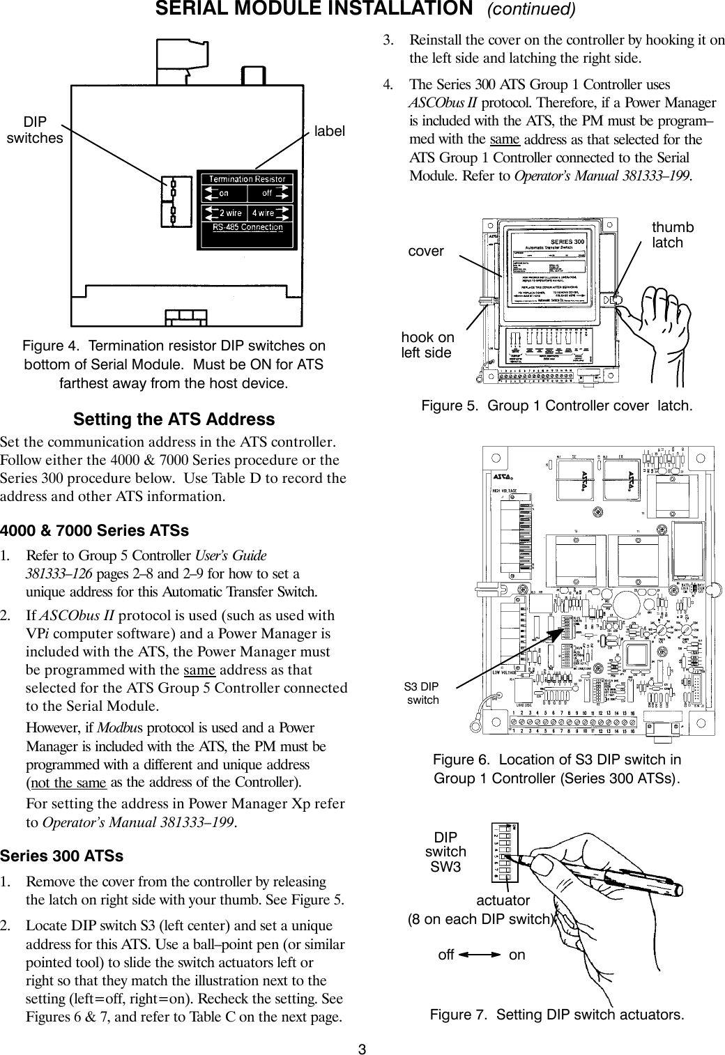 Page 5 of 8 - Emerson Emerson-Asco-5110-Serial-Interface-Module-Acc-72A-Installation-Manual- 240d0  Emerson-asco-5110-serial-interface-module-acc-72a-installation-manual