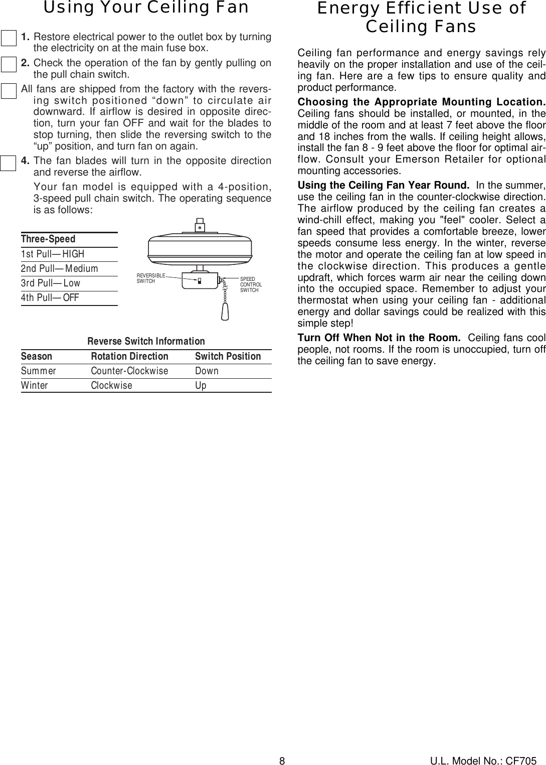 Emerson Cf705ab04 Users Manual Bp7224 8 Cf705 Northwind