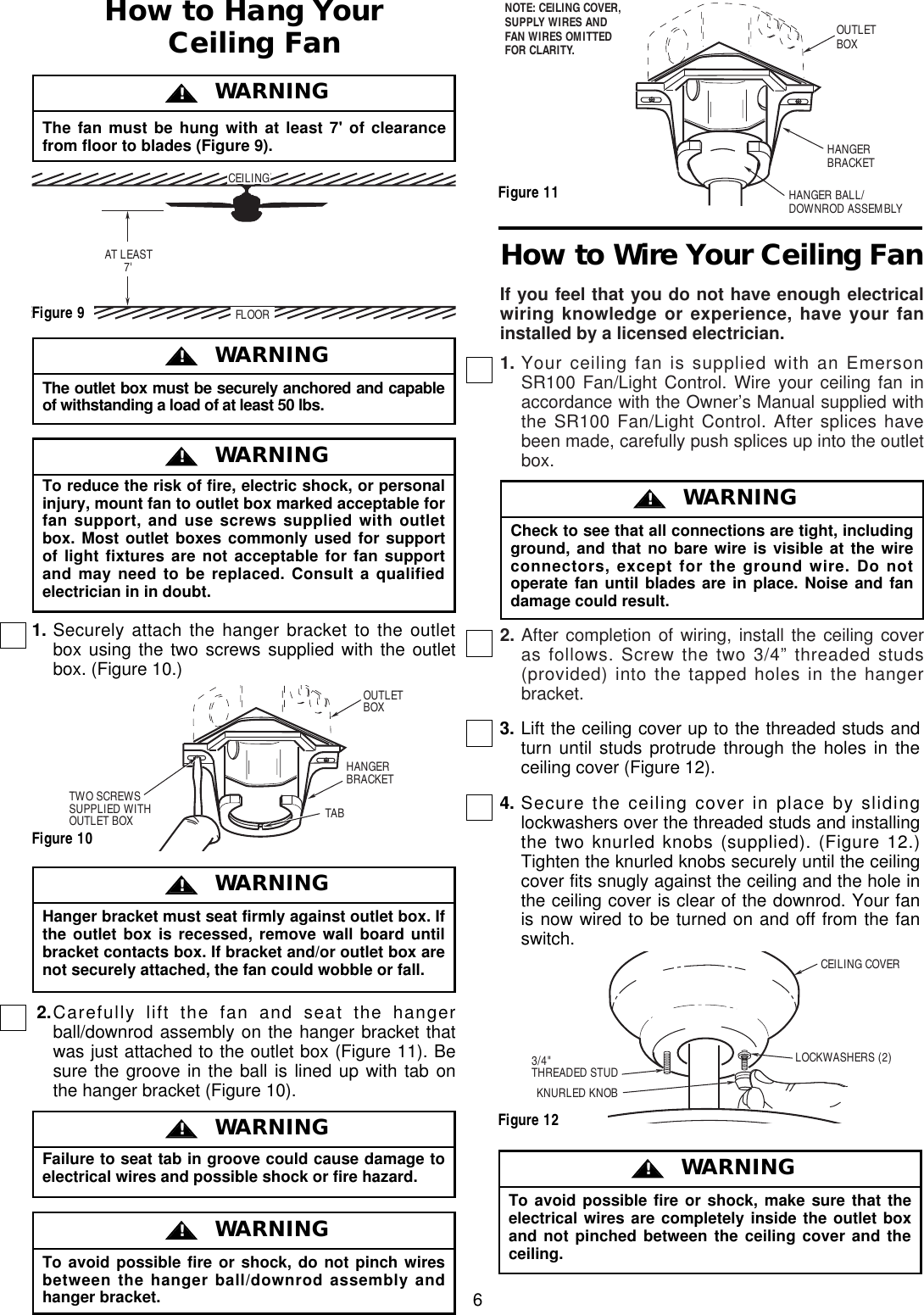 Page 6 of 8 - Emerson Emerson-Cf925Bk00-Owners-Manual- BP72 COOLER  Emerson-cf925bk00-owners-manual