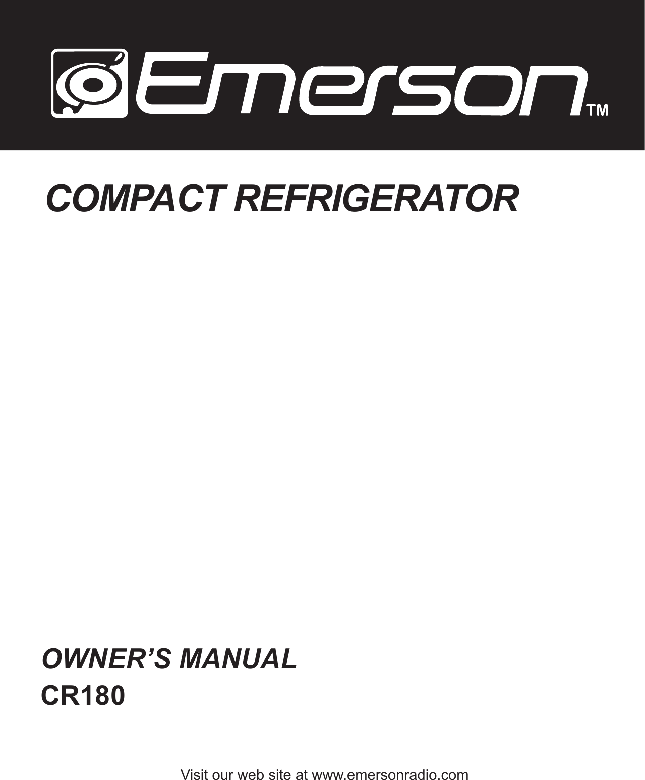 Page 10 of 11 - Emerson Emerson-Cr180-Users-Manual-  Emerson-cr180-users-manual