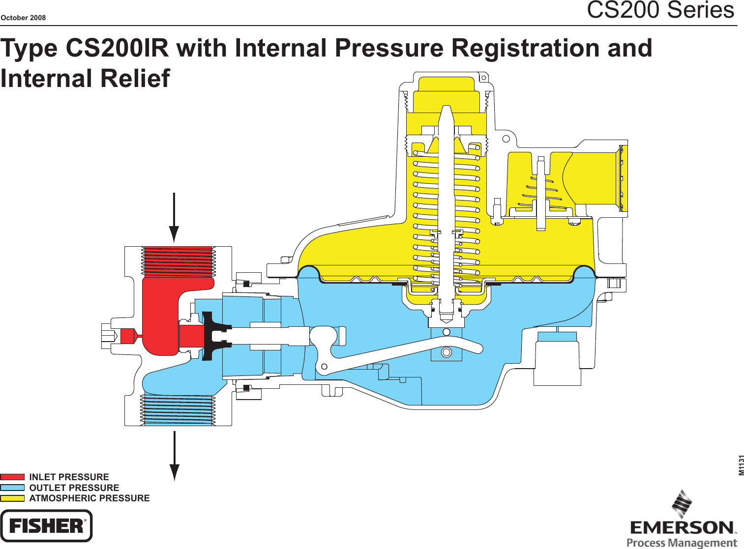 Emerson Cs200 Series Pressure Reducing Regulators Drawings And