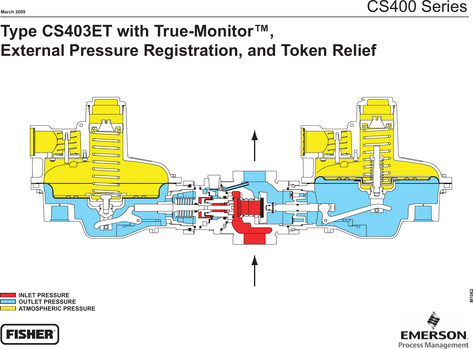 Emerson Cs400 Series Pressure Reducing Regulators Drawings And Schematics M1062cs403etschematiclr 2486