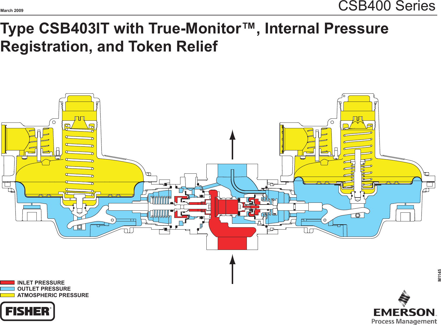 Emerson Csb400 Series Pressure Reducing Regulators Drawings And Schematics M1145csb403it 7879