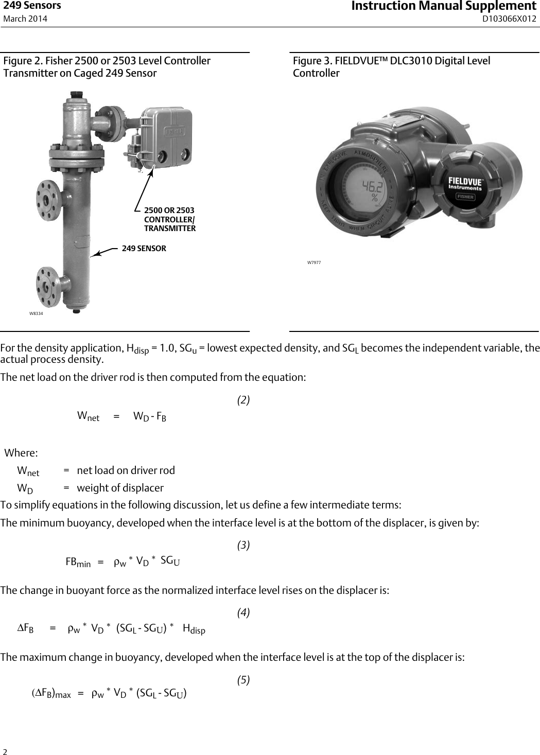 Page 2 of 12 - Emerson Emerson-Fisher-249-249B-249Bf-249C-249K-And-249L-Instruction-Manual-  Emerson-fisher-249-249b-249bf-249c-249k-and-249l-instruction-manual