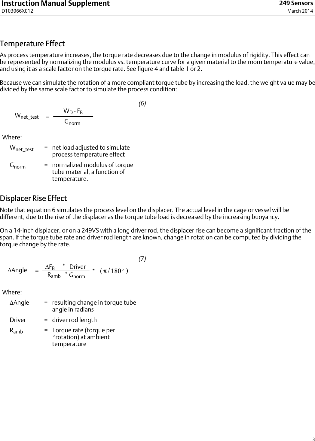 Page 3 of 12 - Emerson Emerson-Fisher-249-249B-249Bf-249C-249K-And-249L-Instruction-Manual-  Emerson-fisher-249-249b-249bf-249c-249k-and-249l-instruction-manual