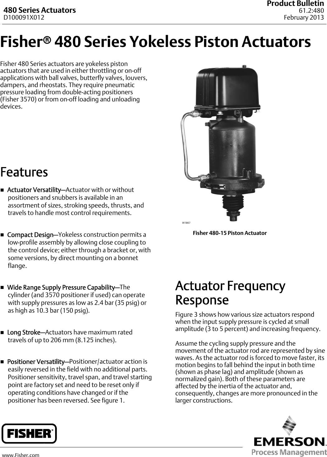 Page 1 of 12 - Emerson Emerson-Fisher-3570-Data-Sheet-  Emerson-fisher-3570-data-sheet