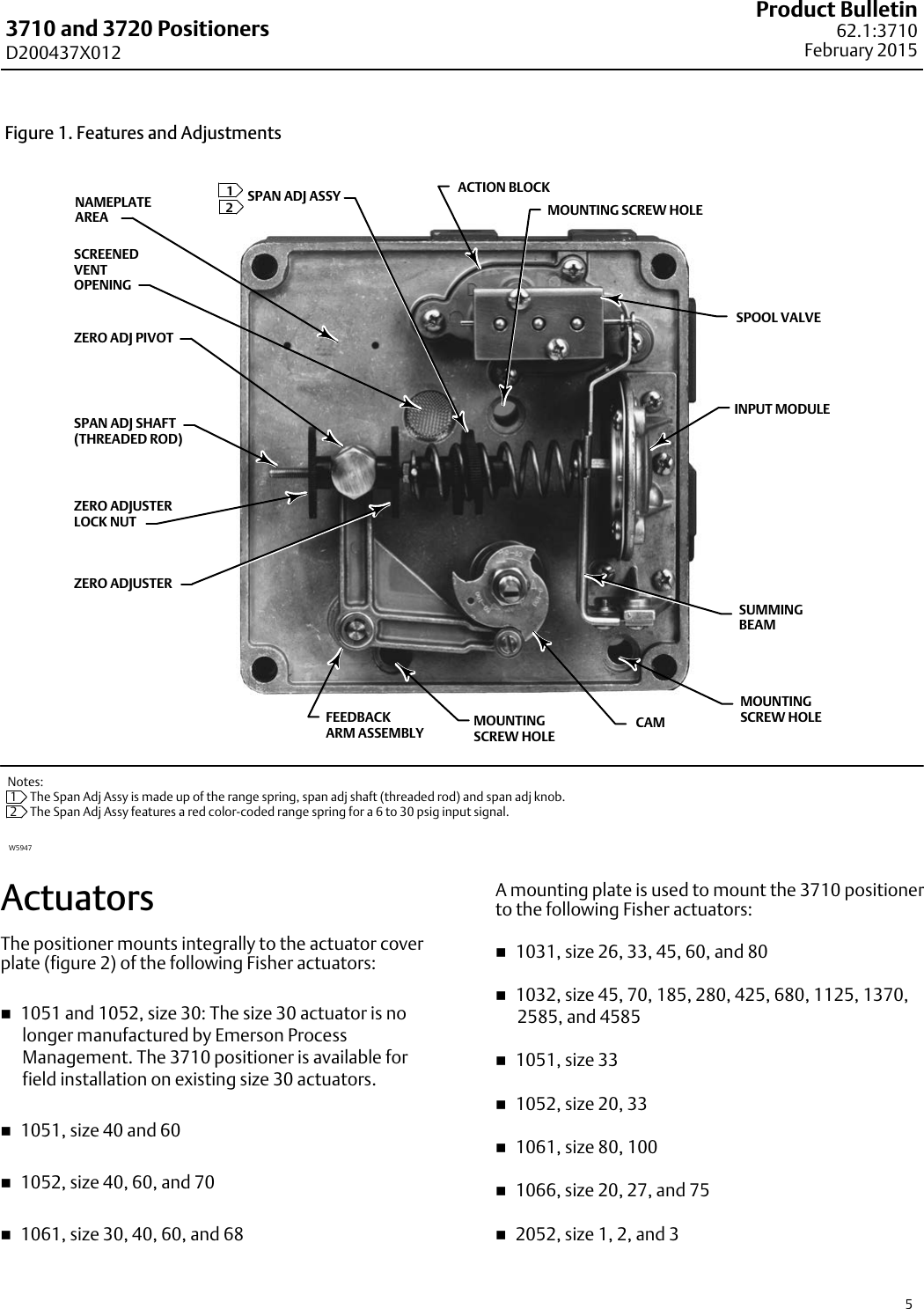 Page 5 of 12 - Emerson Emerson-Fisher-3710-Data-Sheet- D200437X012_Feb15_AQ  Emerson-fisher-3710-data-sheet