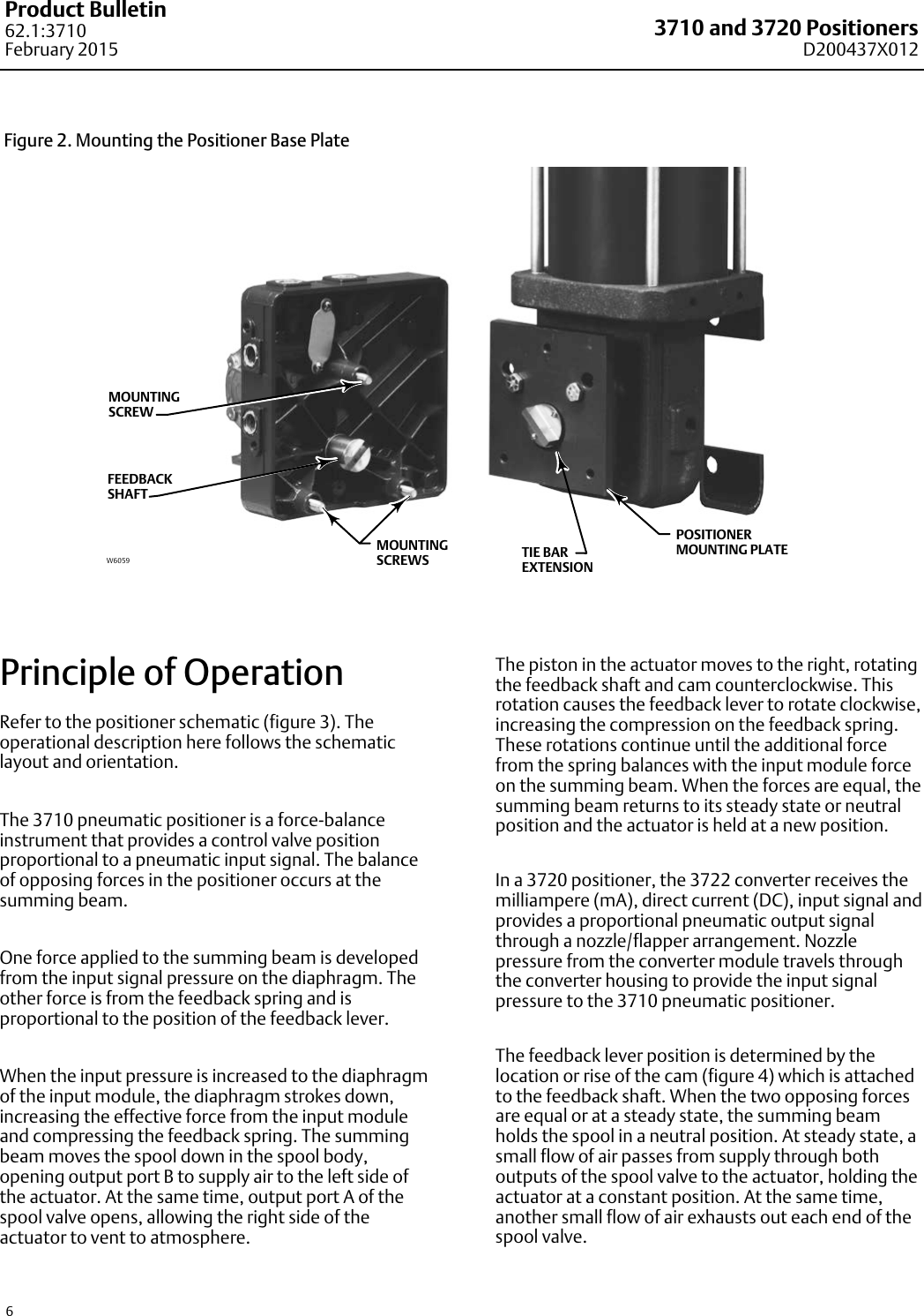 Page 6 of 12 - Emerson Emerson-Fisher-3710-Data-Sheet- D200437X012_Feb15_AQ  Emerson-fisher-3710-data-sheet