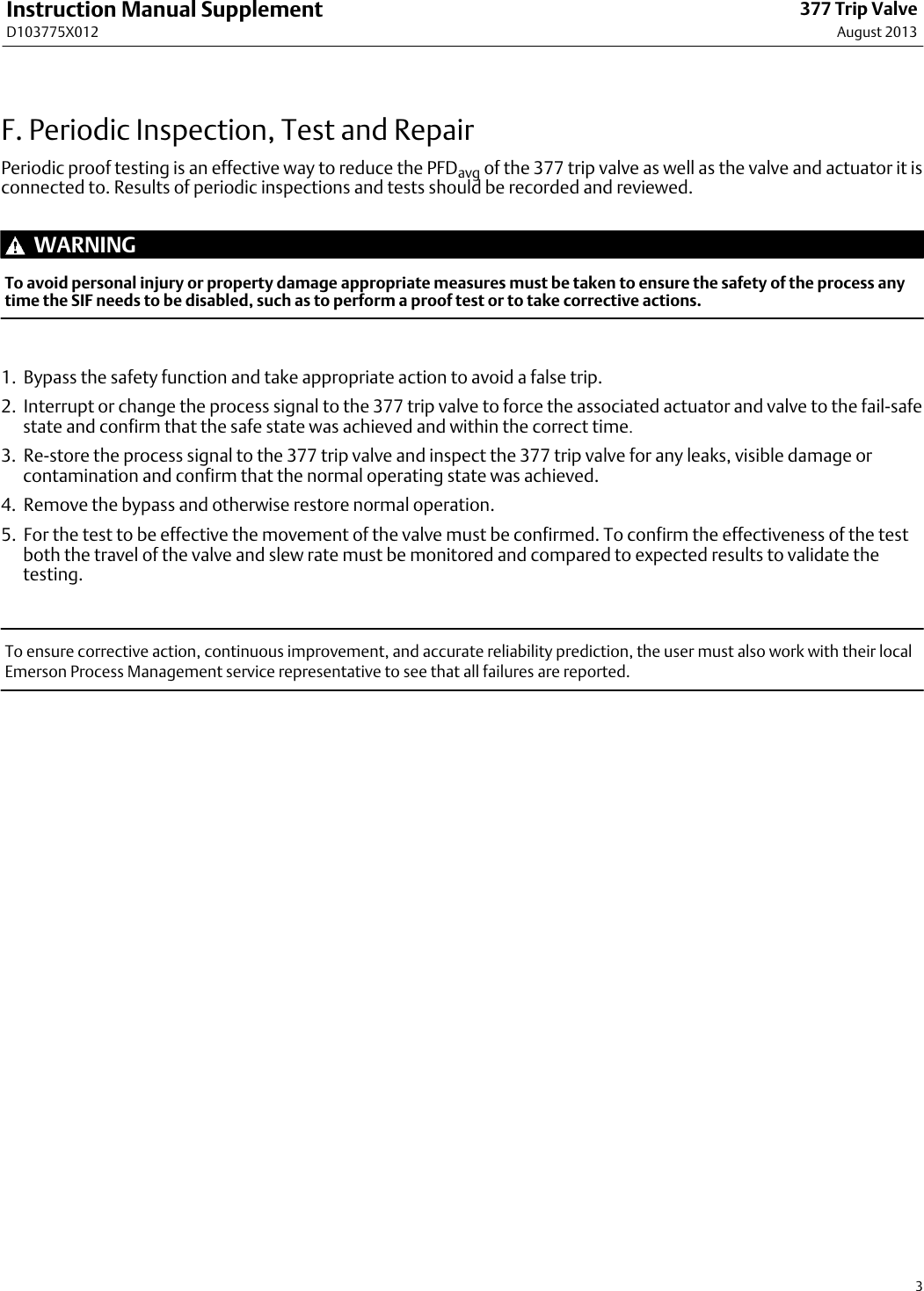 Page 3 of 4 - Emerson Emerson-Fisher-377-Instruction-Manual-  Emerson-fisher-377-instruction-manual