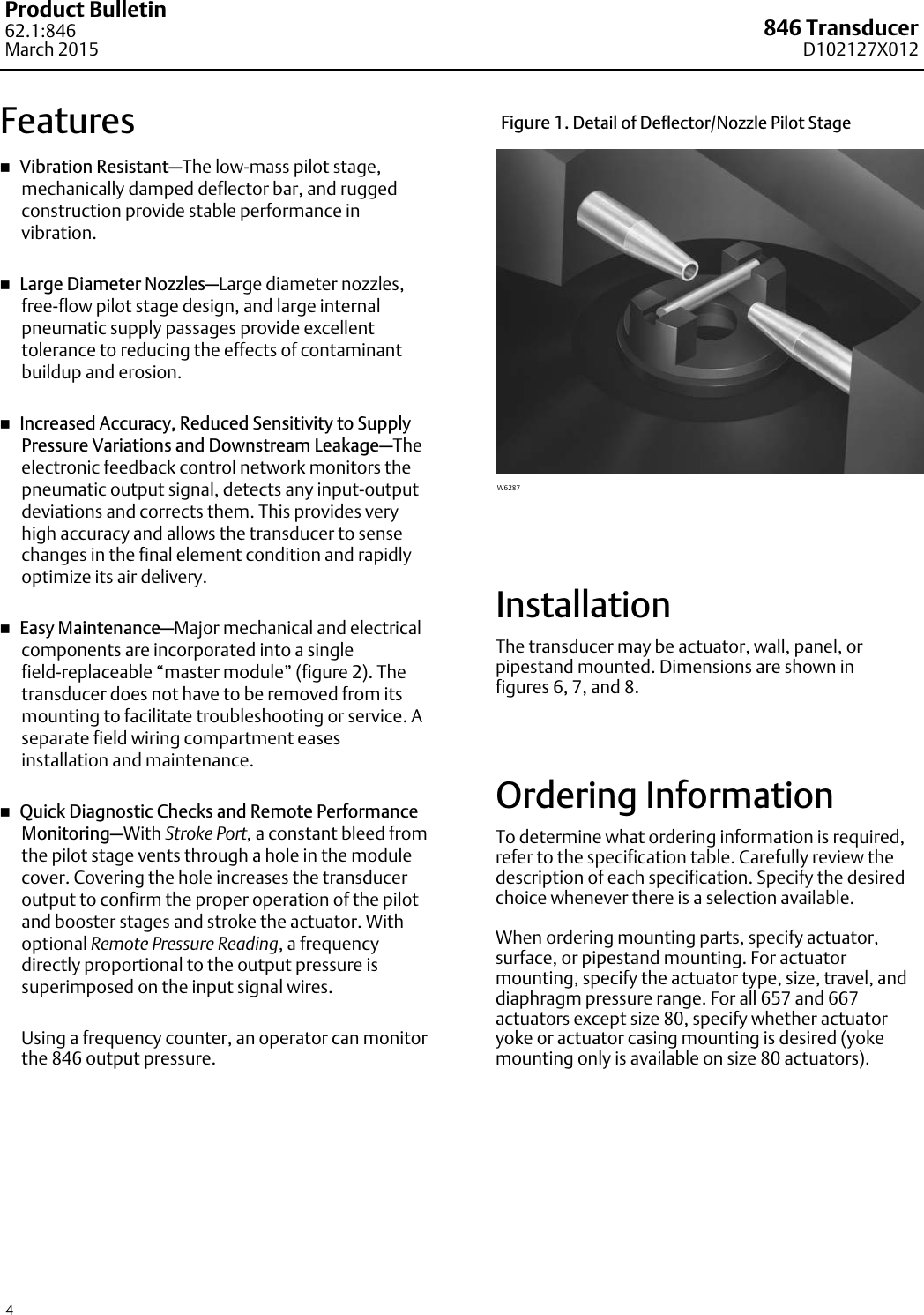 Page 4 of 12 - Emerson Emerson-Fisher-846-Data-Sheet- D102127X012_Mar15_AQ  Emerson-fisher-846-data-sheet