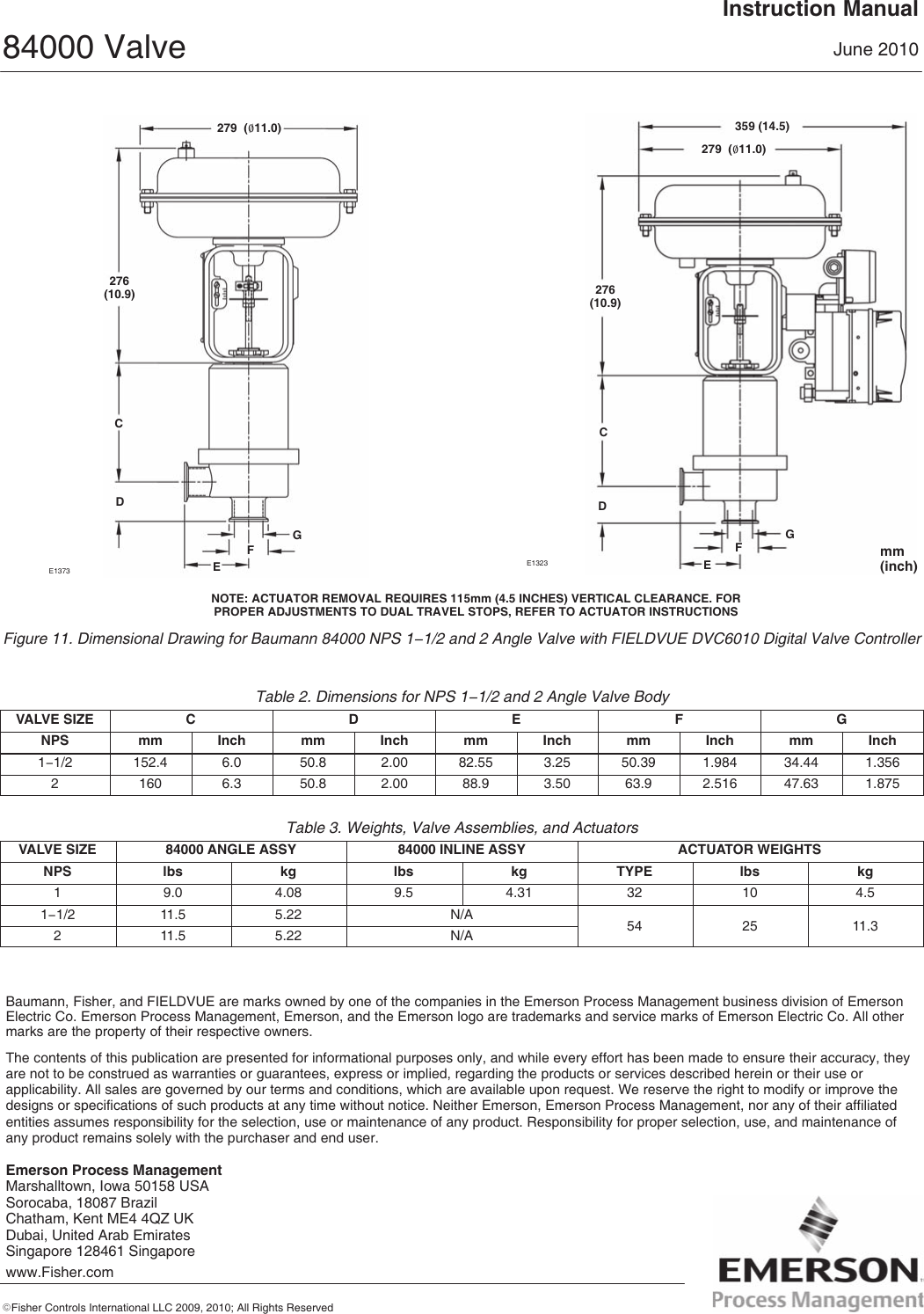 Page 12 of 12 - Emerson Emerson-Fisher-Baumann-84000-Instruction-Manual-  Emerson-fisher-baumann-84000-instruction-manual